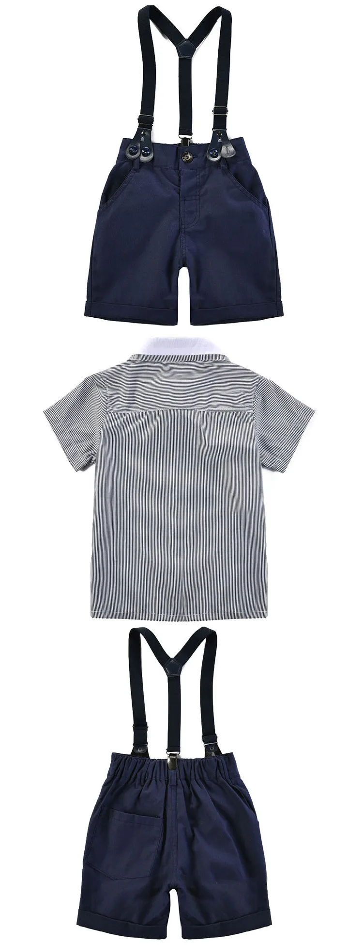 красивого джентльмена для маленьких мальчиков, детские костюмы, 2 вещи в комплекте, одежда для мальчиков