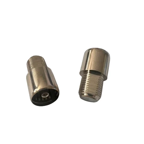 tv k rf connector f female to tv female coaxial connector adapter-0