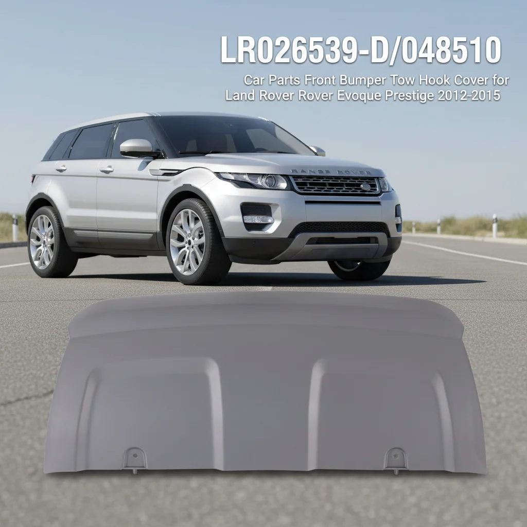 LR026539- D/048510 OEM ODM Front Bumper Customizable Front Tow Hook Cover for Land Rover Evoque Prestige 2012-2015