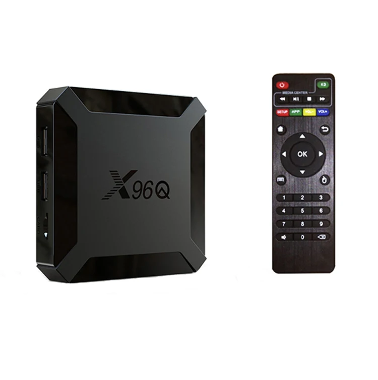 Original X96q Android Tv Box Factory Allwinner H313 Android 10 Os 1gb Ram 8gb Rom Android Set Top Box X96q