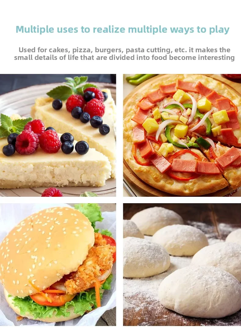 product custom creative stainless steel bicycle shape pizza cutter double cutting wheel non stick bike slicer unique pizza tools-3