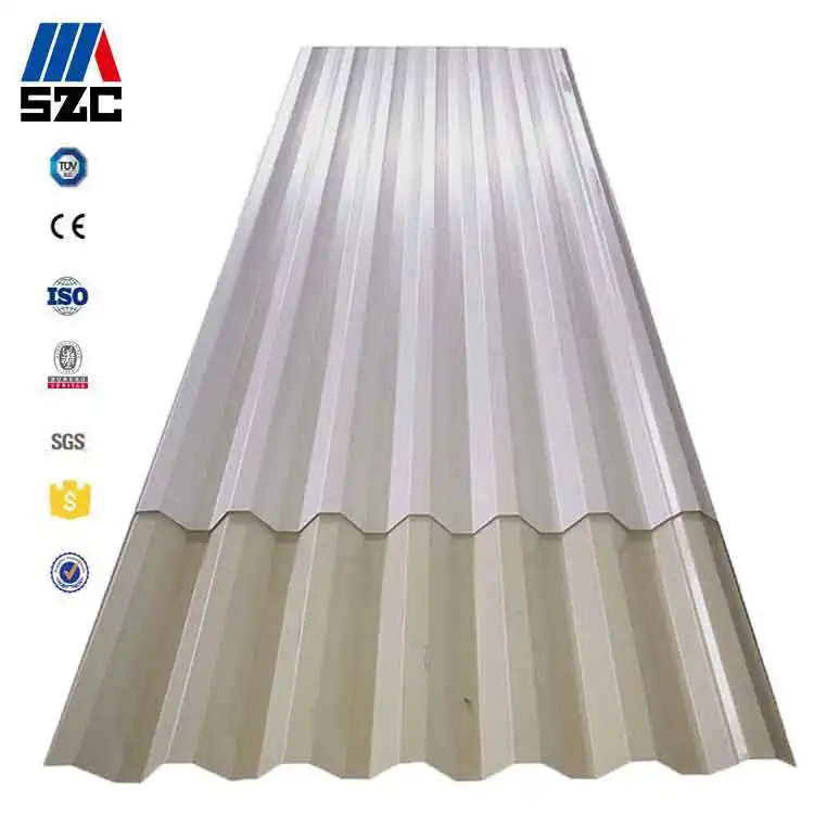 ASTM GB JIS Стандартный Высокое качество оптовая продажа GI/PPGI Гофрированной Стали кровельный лист из Китая