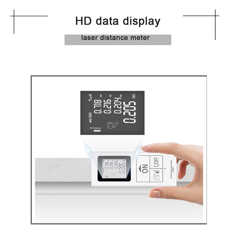 Mini mètre laser personnalisable, Quotidien Personnalisable