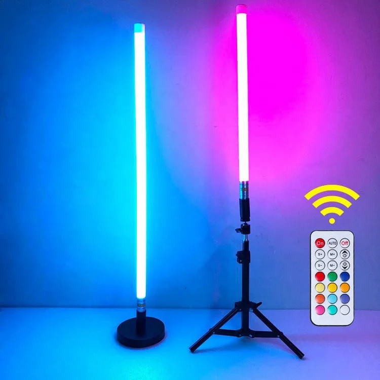 Wholesale NEW Handheld remote control rechargeable Home decoration party led neon tube light From