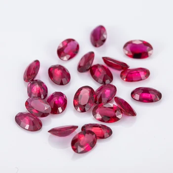 Natural Oval Loose Natural Ruby Gemstone