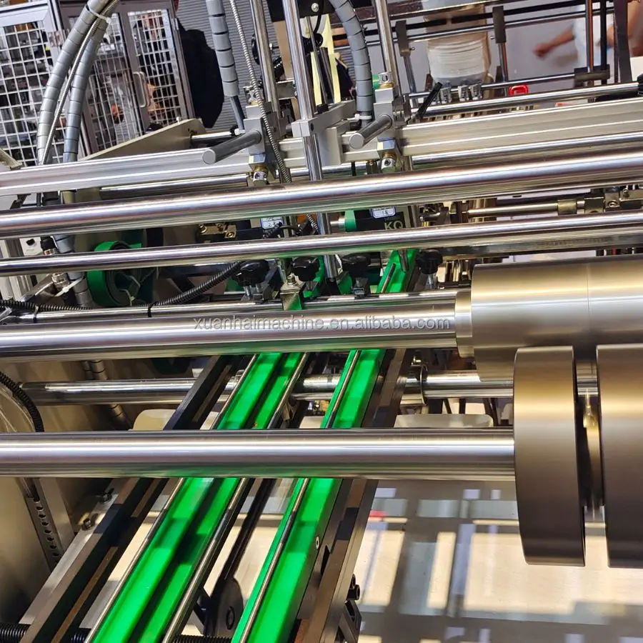 ZF-800Plus Automatic Food Lunch Carton Erecting Forming Machine