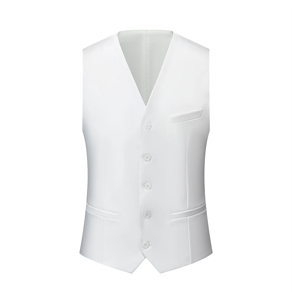 Made Formal Dresses White Shawl Lapel Men Suit 3 Piece Set Men Wedding Suits Groom Wedding Tuxedo Suit for Men