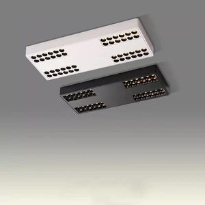 Spotlights Ultra-thin Led Ceiling Lights Anti-glare Downlights Square Living Room Bedroom Ceiling Lights