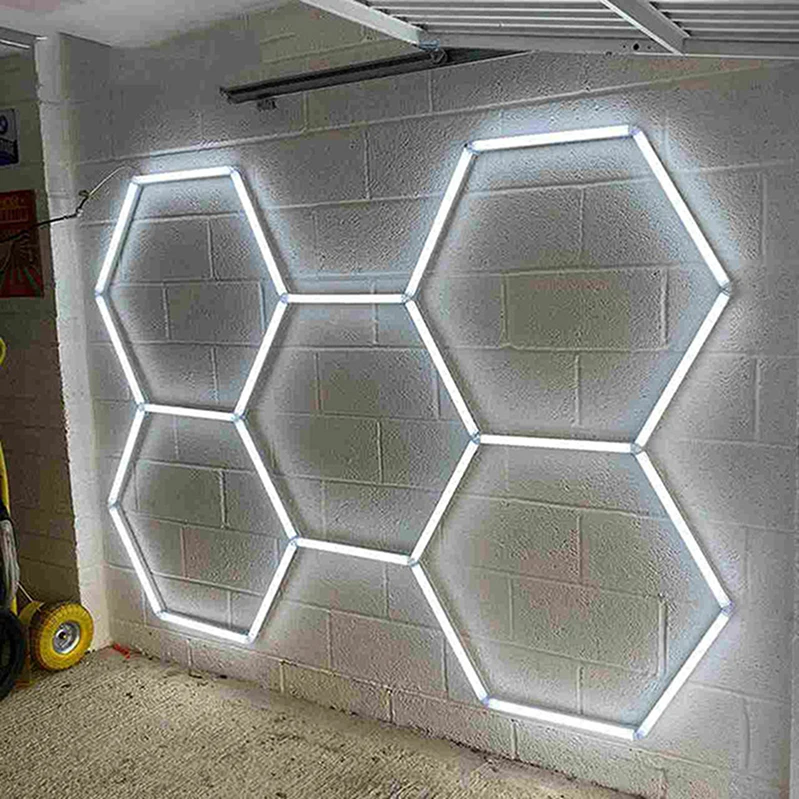 Hexagonal Led Light Hexagon Lights Ceiling 5 Grid Hexagon Led Light