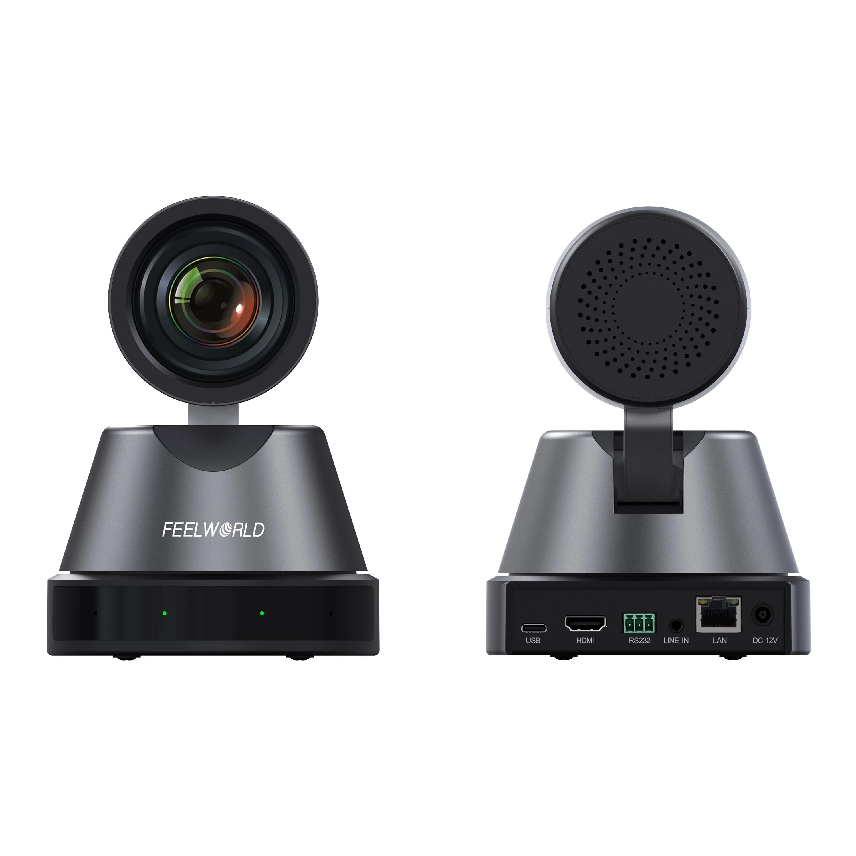 FEELWORLD 4K12X PTZ Camera with Auto Tracking & 12X Optical Zoom for Live Streaming, OEM/ODM Factory Direct Wholesale