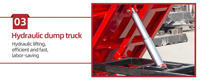 CE Approved 4T Load Track Transporter Diesel Hydraulic Mini Tipper ...