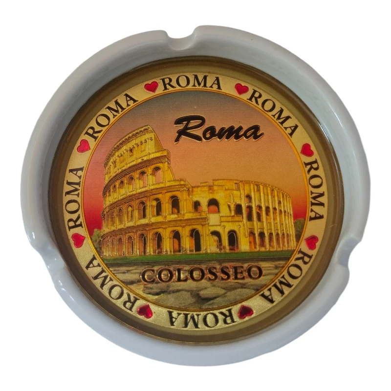 Изготовленный на заказ логотип ручной работы роскошный фарфор Rome Венеция пепельницы персонализированные черная Новая Зеландия Флорида керамическая Сигара Пепельница