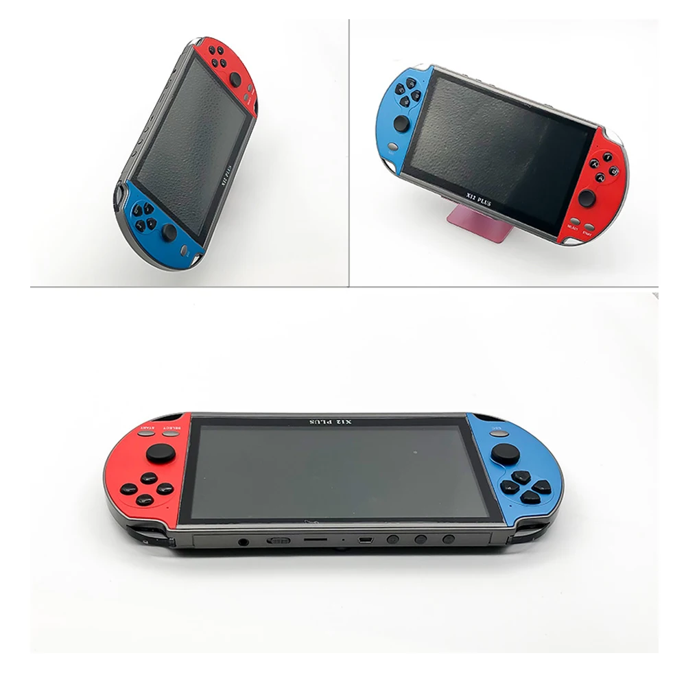 X12 Plus - Console De Jeu Vidéo Rétro Portable Avec écran HD, Plus De 7.1 Jeux Classiques