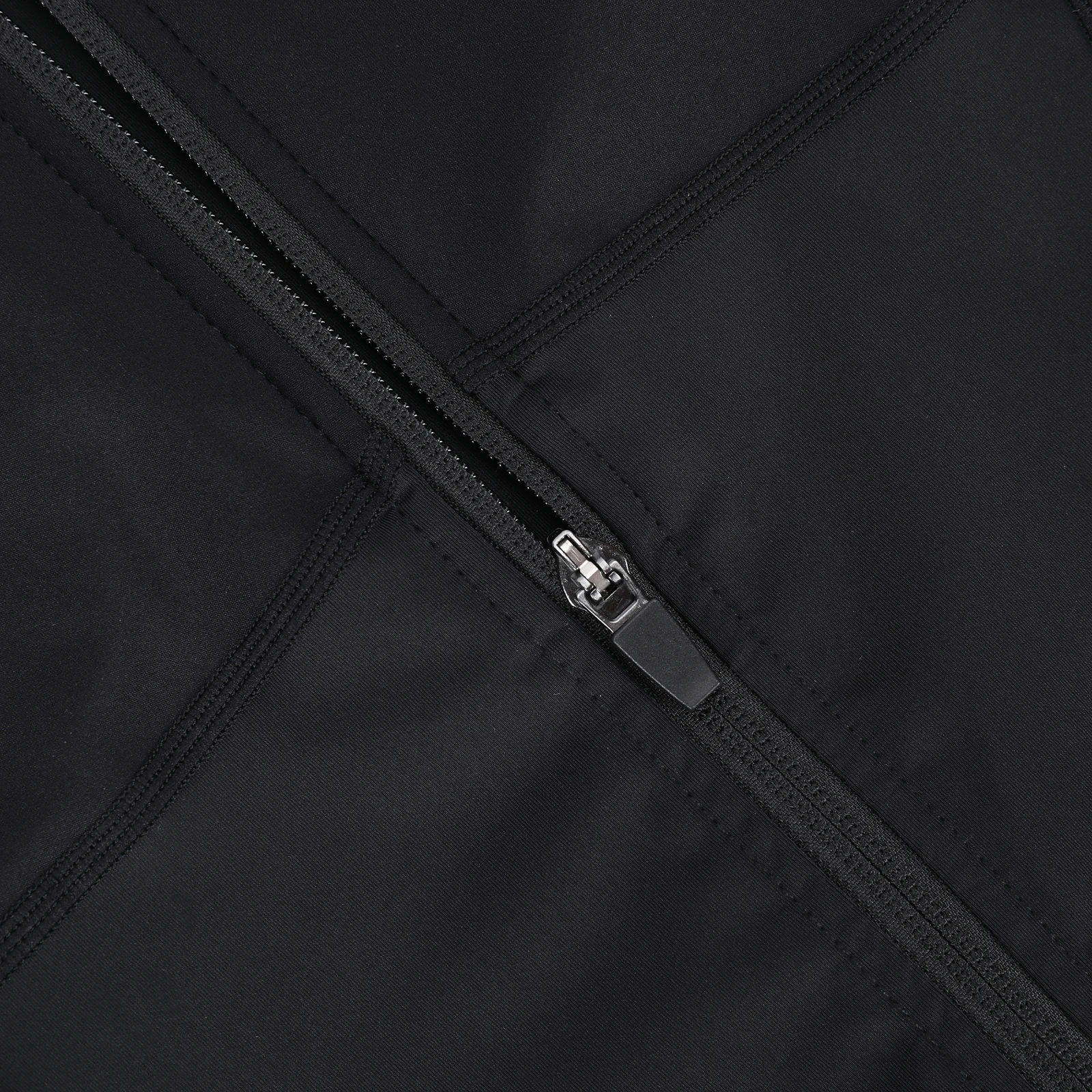 Hexin Fashion 2023 New Design Front Zipper Custom Logo Long Sleeve ...