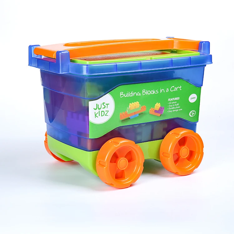 Professional Manufacture Children Plastic Building Block Bricks Construct  Toy China for Kids Educational Toys Bag or Car Normal