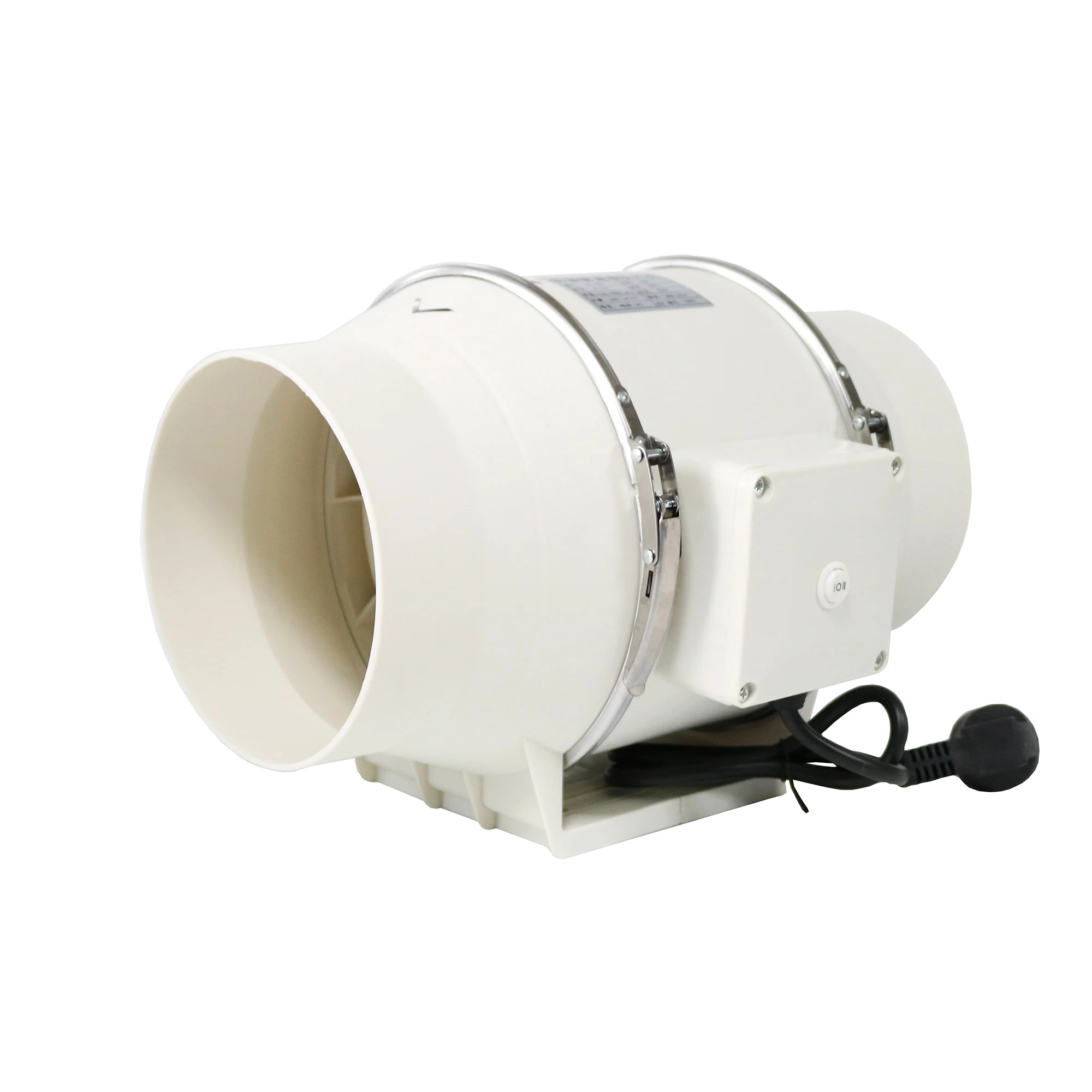 Inline Duct Fan, 120v, 40w 80w 130w - detail 4