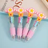 Bullet type 0.7 - star small four-color ballpoint pen