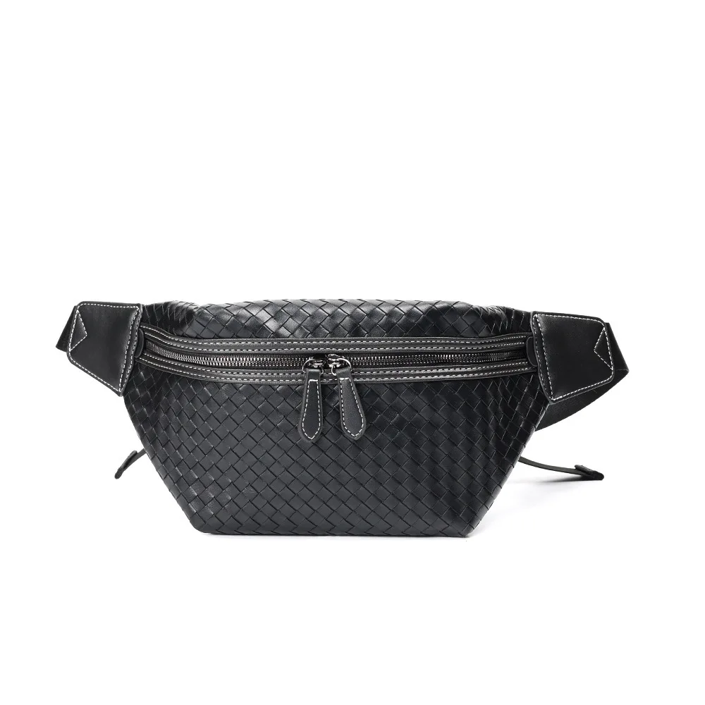 2022 new men's fashionable waist bag outdoor leisure convenient messenger bag mobile phone bag