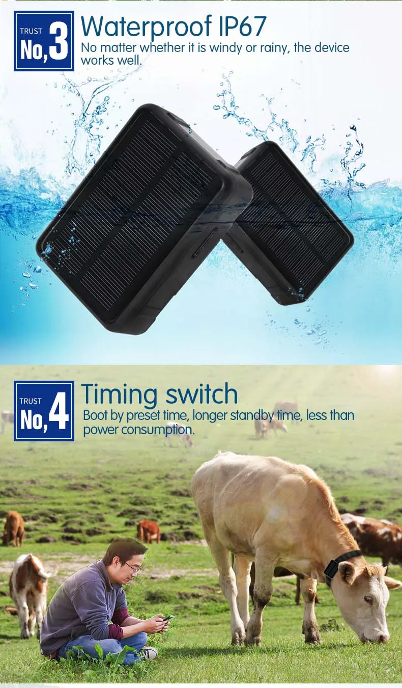 Cow Tracker Gps Chip Self Powered Gps Tracker Camel Horse Gps For