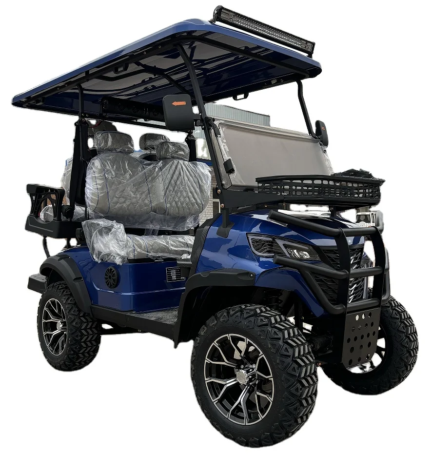 WELIFTRICH 5 Seater 6 Seater 6 Passenger Golf Cart 4 Wheel Electric Golf Cart Optional off Road