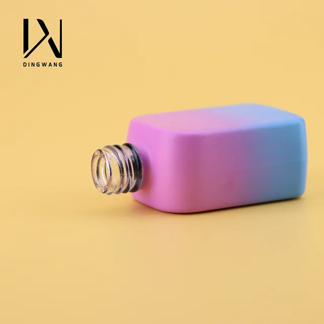Self-produced and self-sold 11ml transparent nail polish bottle  gradient color nail polish bottle gel nail polish bottle
