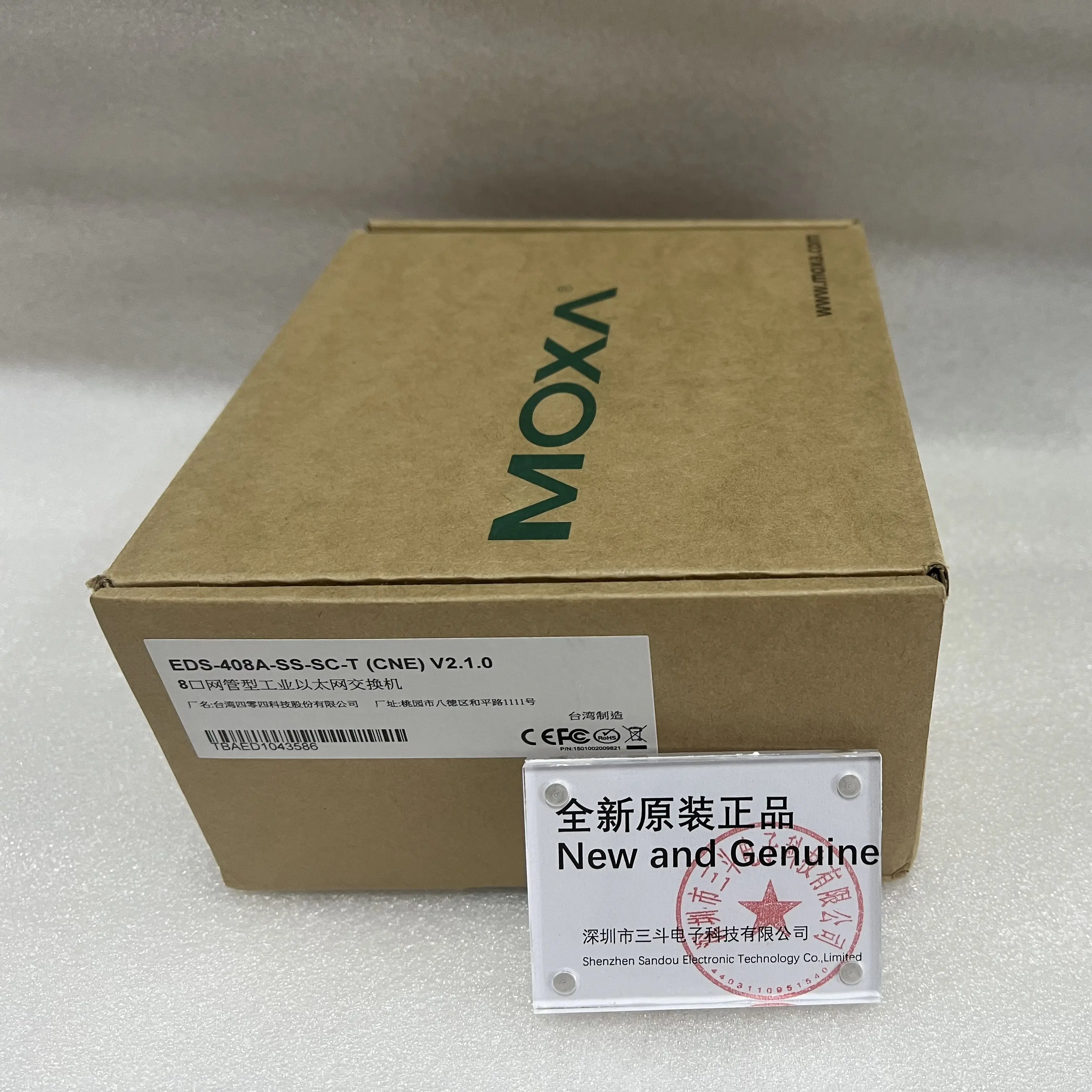 MOXA Managed Industrial Ethernet Switch EDS-408A-SS-SC-T MOXA Managed Industrial Ethernet Switch EDS-408A-SS-SC-T