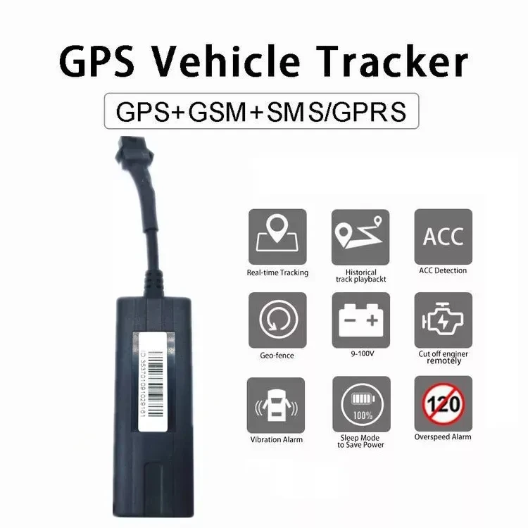 Car GPS Tracker Vehicle Anti-Theft  Acc Detection  Smallest Size  Free Platform Use Factory Wholesale Price