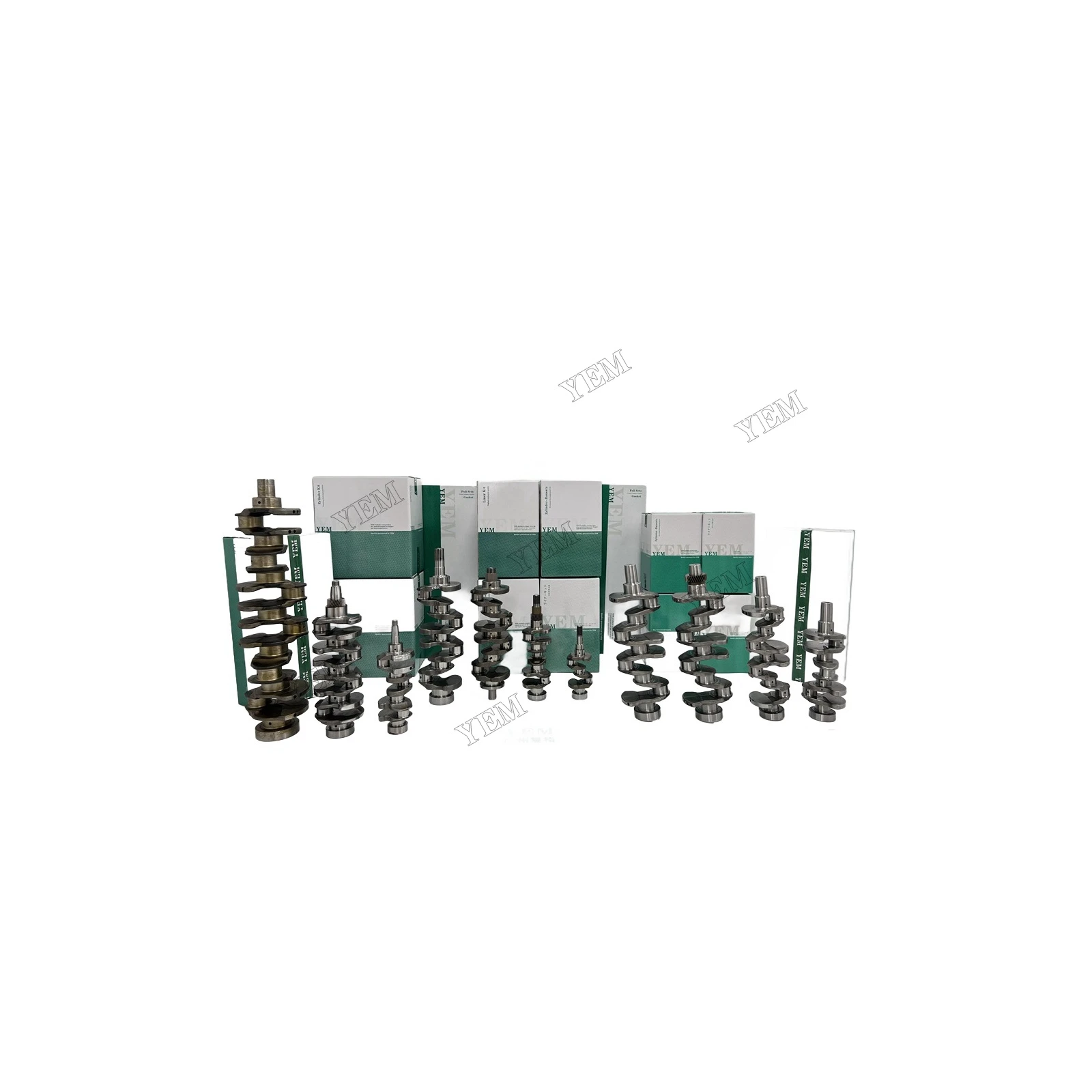 Machinery 4HG1 4HJ1 4HK1 4HL1 Crankshaft for Isuzu Replacement Engine Parts