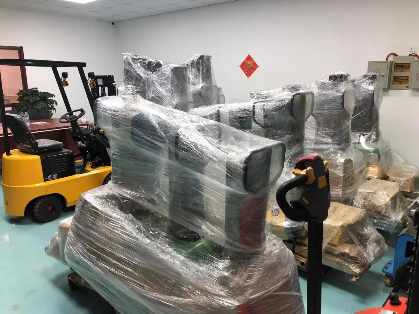 Portable Van Forklift Self Loading Pallet Jack