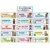 Classroom Rules Card  16 pieces