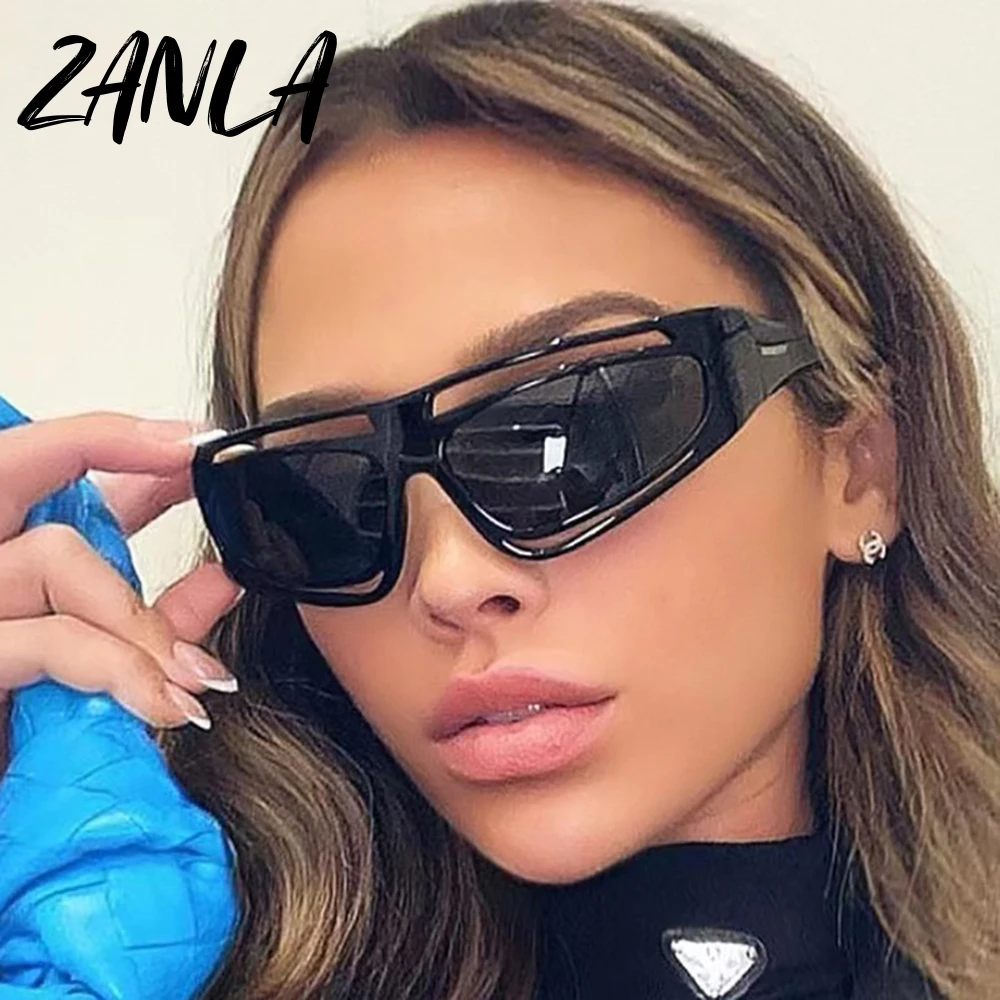 New Retro BLACK  Y2K Hollow Sun Glasses uxury Outdoor Beach Shades, NEW New Retro BLACK Y2K Hollow Sun Glasses uxury Outdoor Beach  main image 3