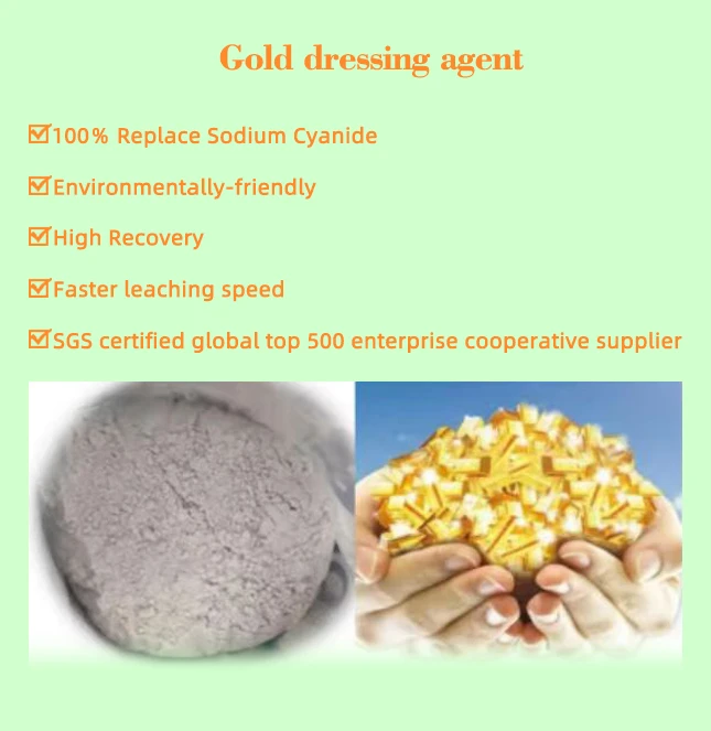 environmental gold dressing agent Jinchan Metallic Ore Dressing Agent: Environment-friendly