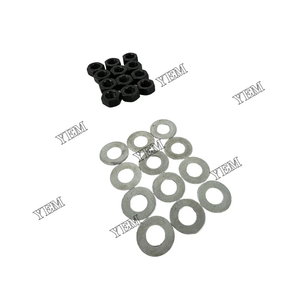 Engine Rebuild Kit D7D Hexagon Nut 1182036 for Volvo Heavy Equipment Engine Parts 2