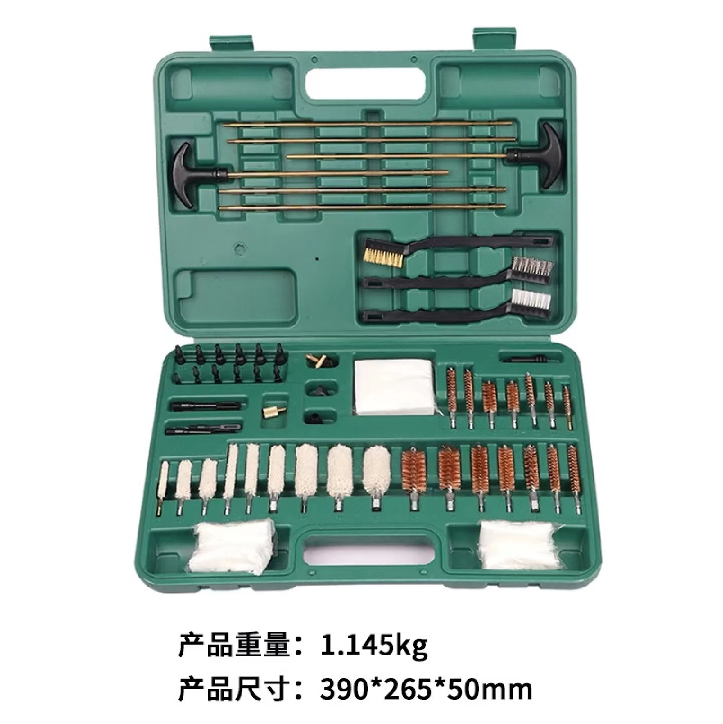 Multifunctional 62 Kits Gun Brush Kit Cleaning Tool Brush Tube Brush