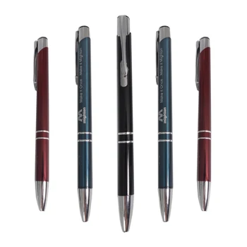 Wholesale Fashion Metal Pen Promotional Aluminum Pen Advertising Custom Pen with Logo