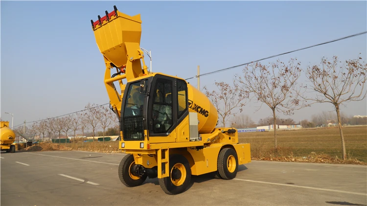 XCMG Official 4m3 Automatic Self Loading Mobile Concrete Truck Mixer Machine