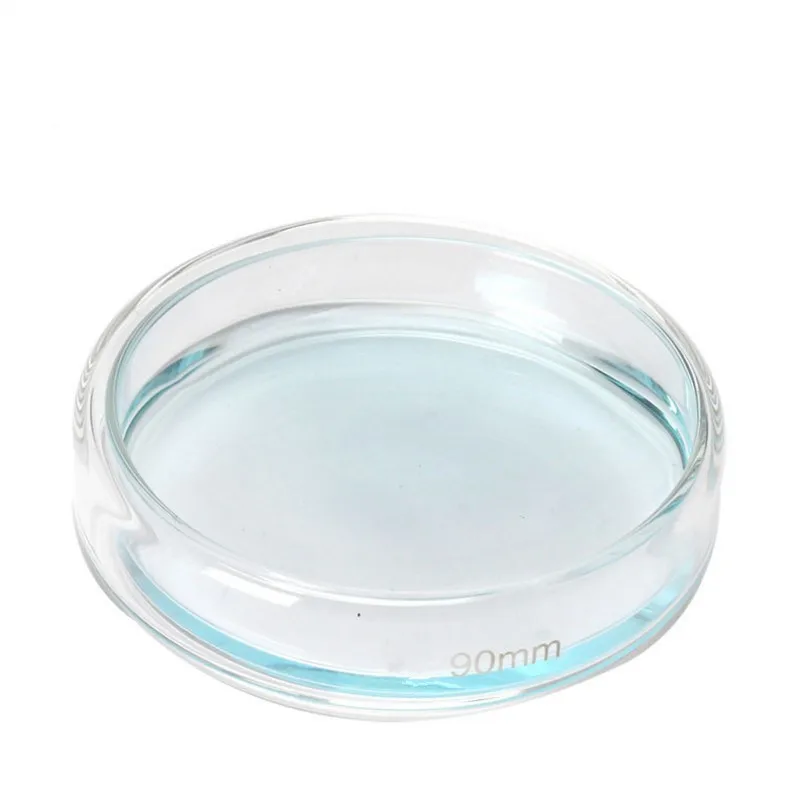 HAIJU LAB Borosilicate Glass Petri Dish Different Sizes with Lid Premium Glassware