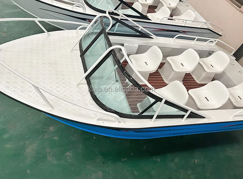 16ft 6 Person Aluminum Speed Boat Kits for Fishing & Racing