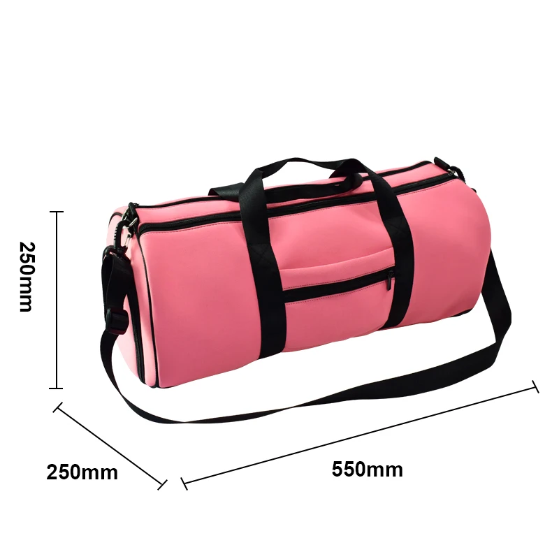 Новейший дизайн Высококачественная пользовательская печать логотипа Неопреновая спортивная сумка для