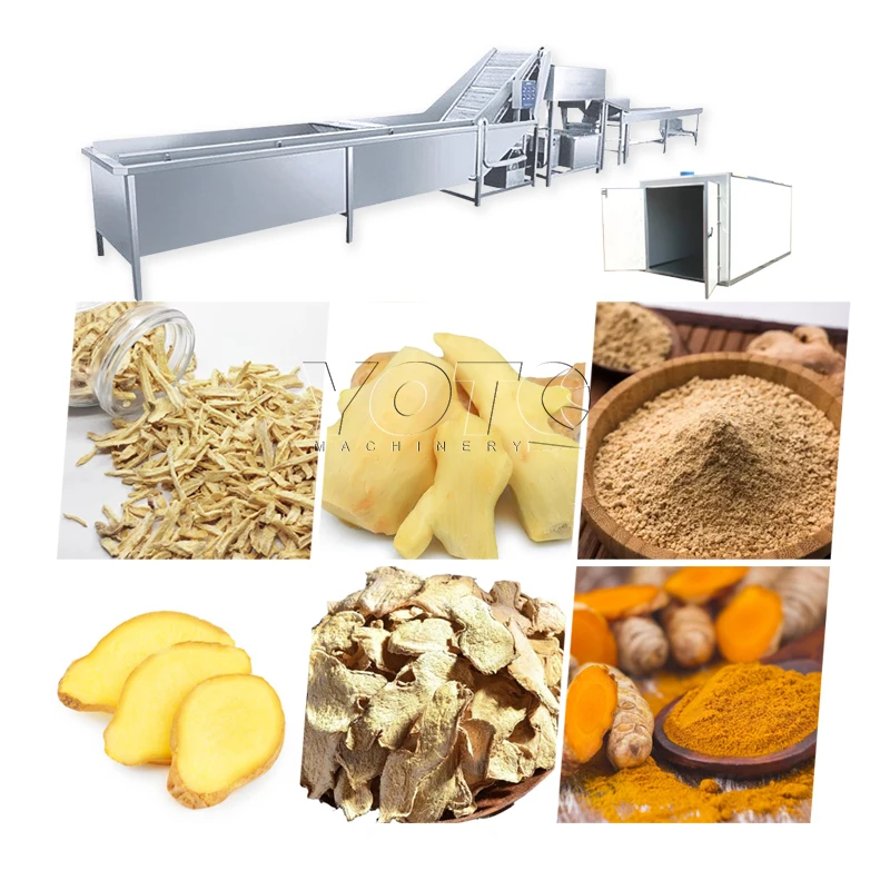 Ginger Powder Machines Complete Garlic Powder Production Line