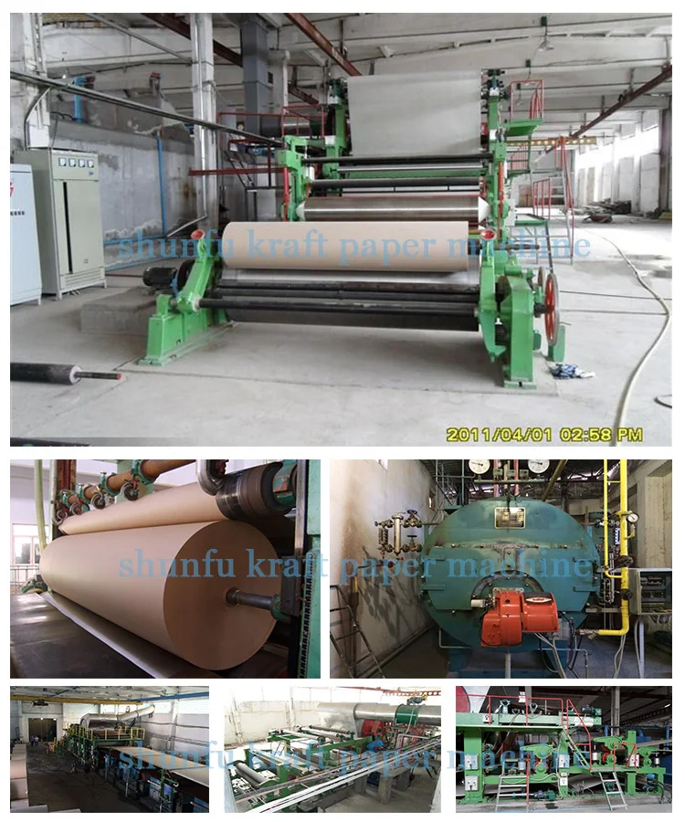Highspeed Recycled Kraft Paper Machine Production Line Buy Kraft