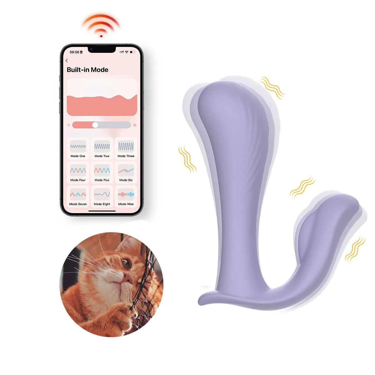 WINYI Smart App Control Vibrate Egg Vibrator 2024 New Trending OEM Adult Sex Toy Double Head Wearable Panty Vibrator with App
