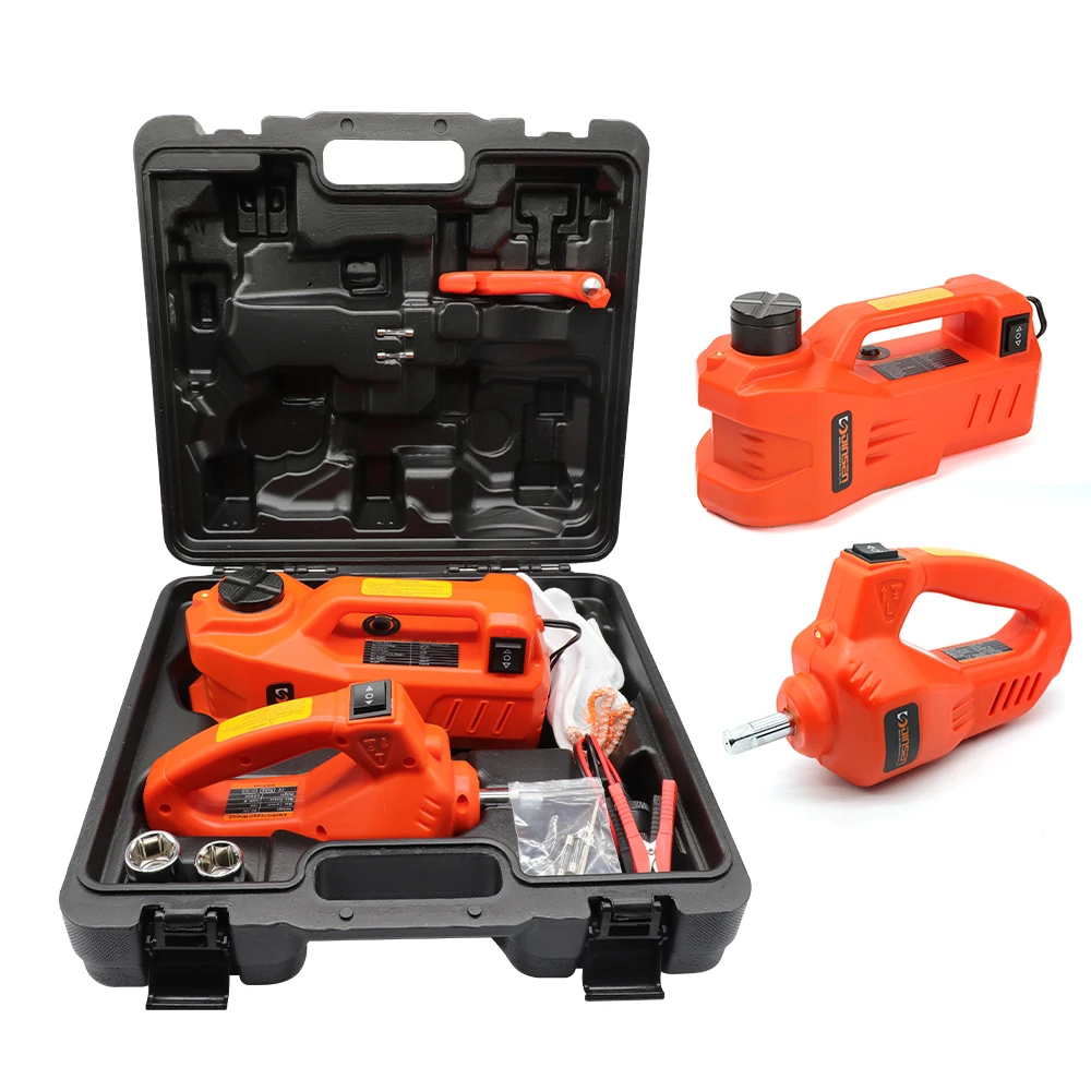 Multifunction 3 in 1 Electric Car Vehicle Repair Jack Power Wrench Car Emergency Kit