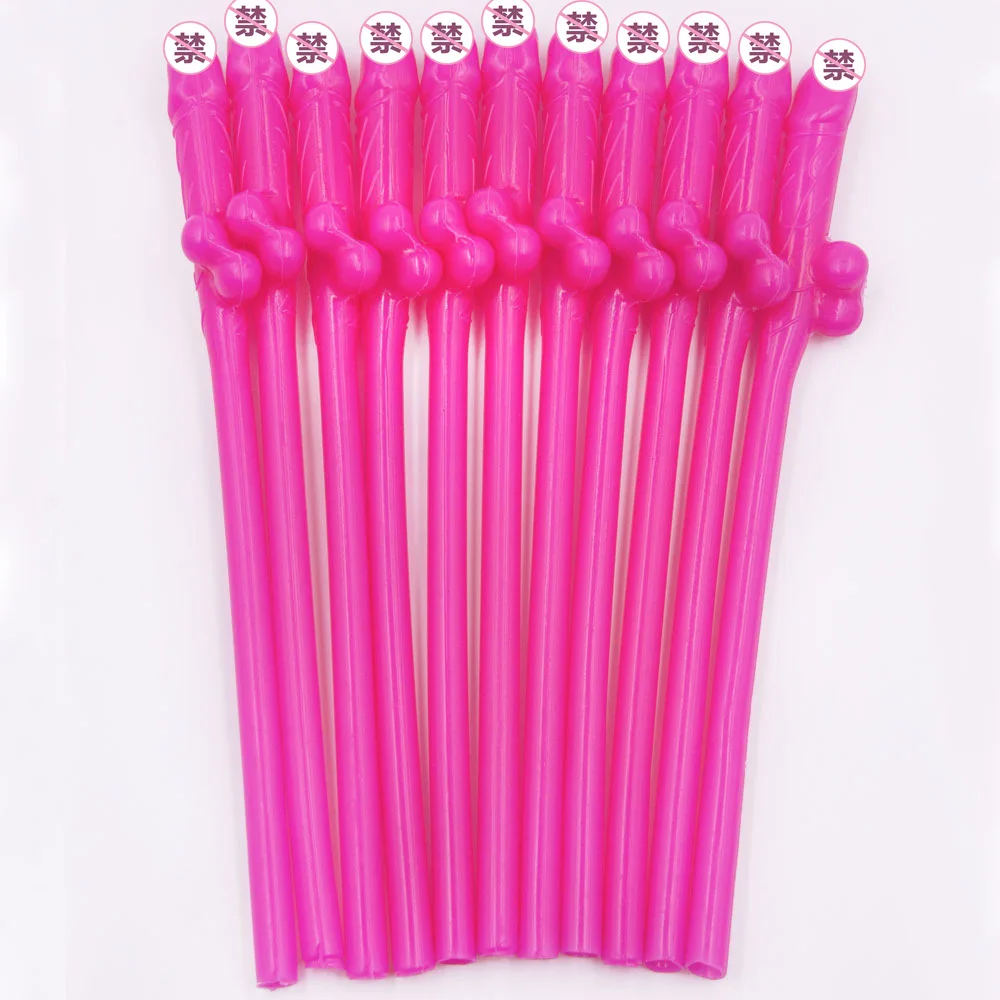 Penis Sipping Straws Drinking Straw Bachelorette Party Favor Decor