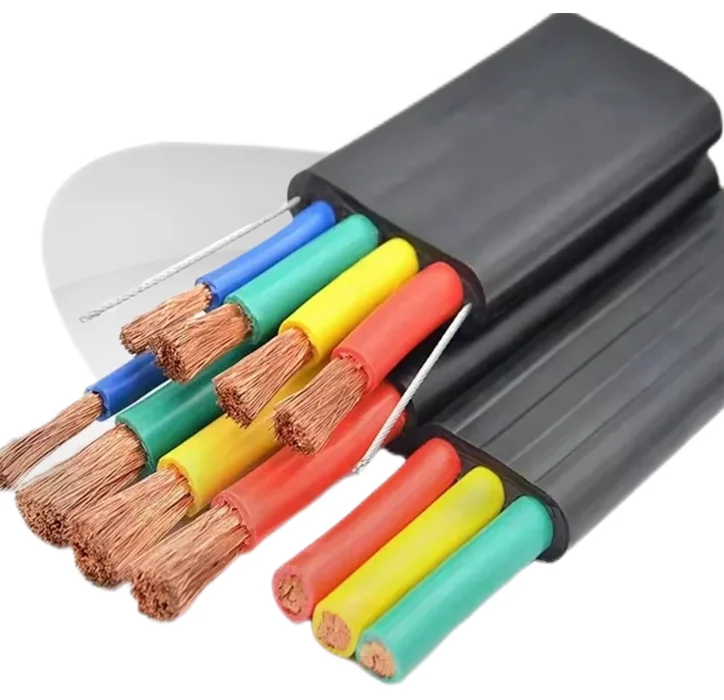 YVFR flat cable/YVFB-G flat cable elevator wire
