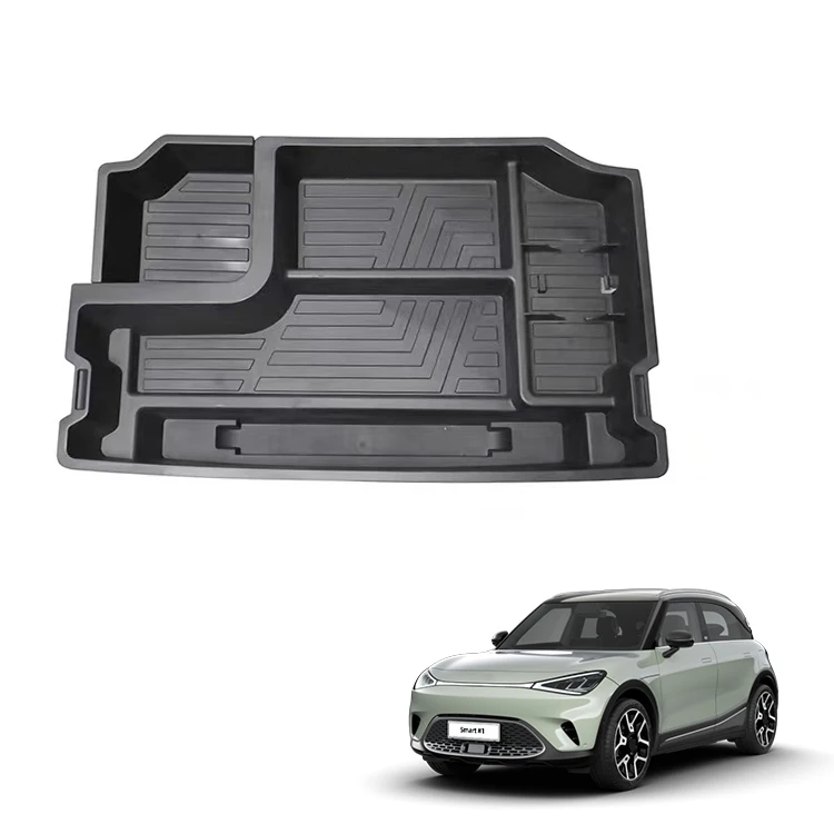 Kofferraum-Organizerbox für Smart #1 Zubehör ABS-Kofferraum-Organizerbox Autoinnenaccessoire