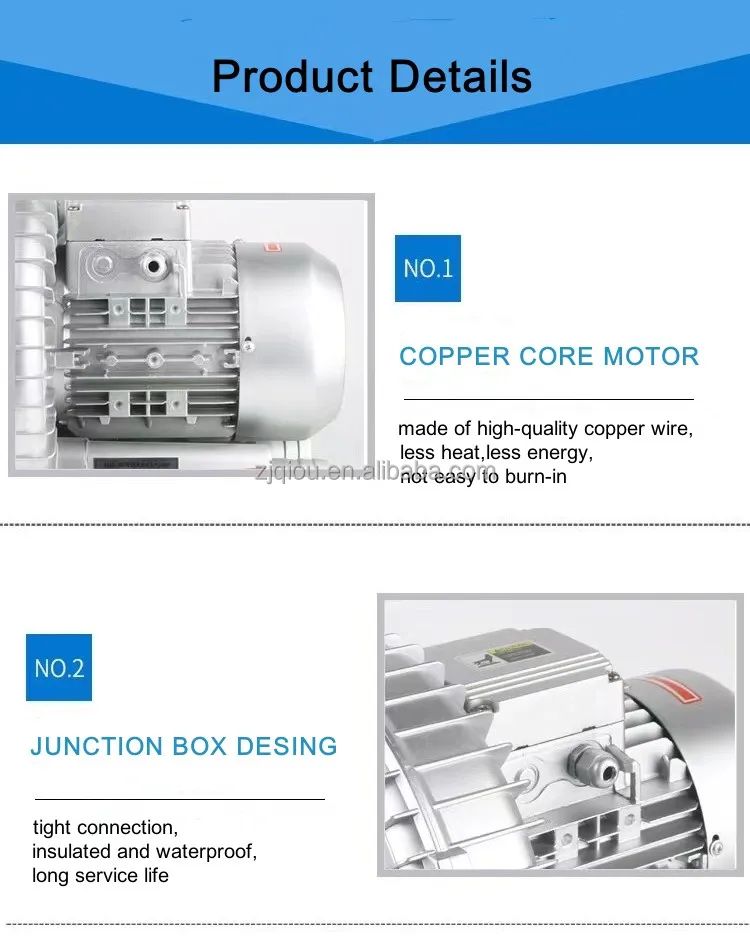 Side Channel Blower, 2HP, 50Hz, Copper - detail 18