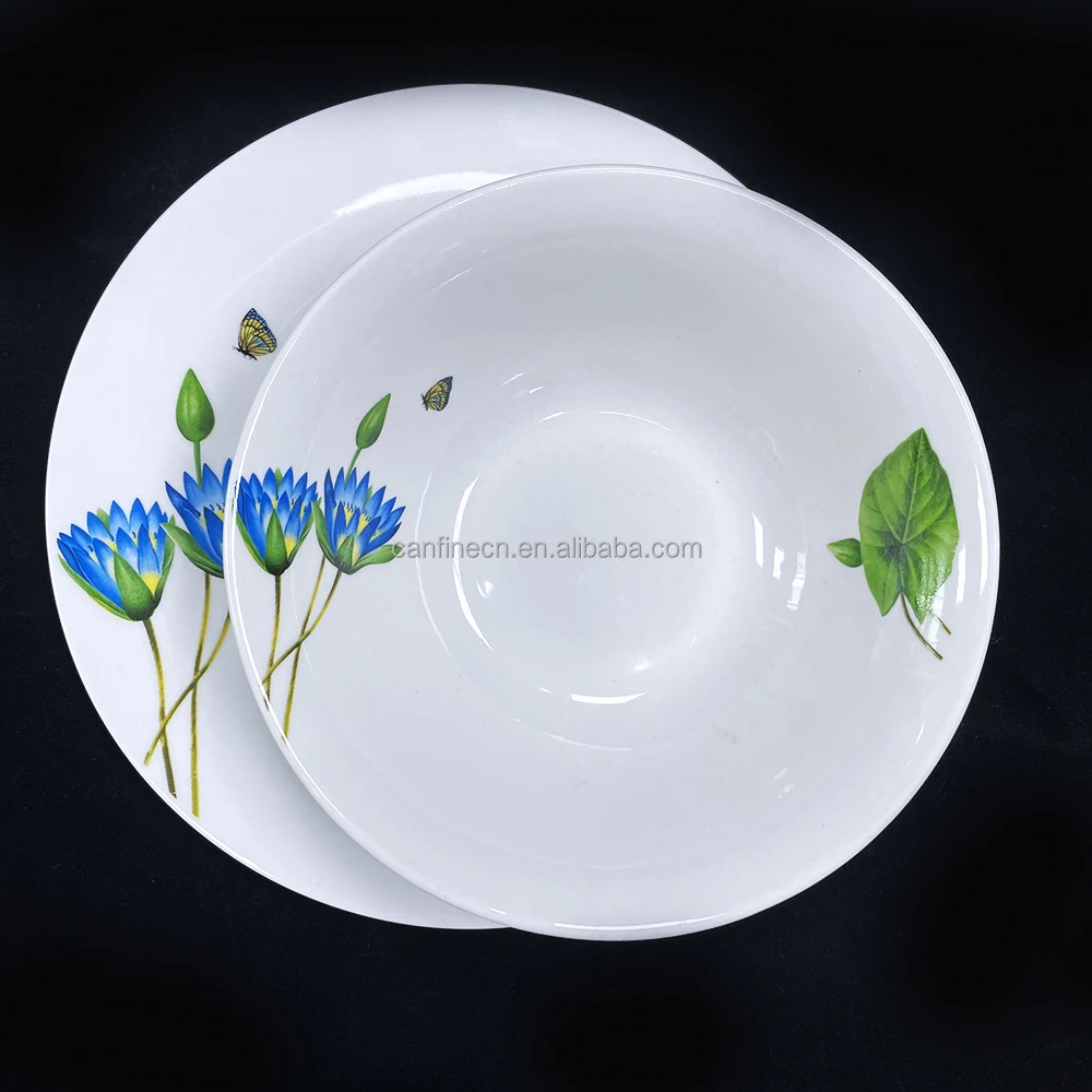 Modern Design 9 Inch Ceramic Porcelain Flat Plate Buy Ceramic Flat