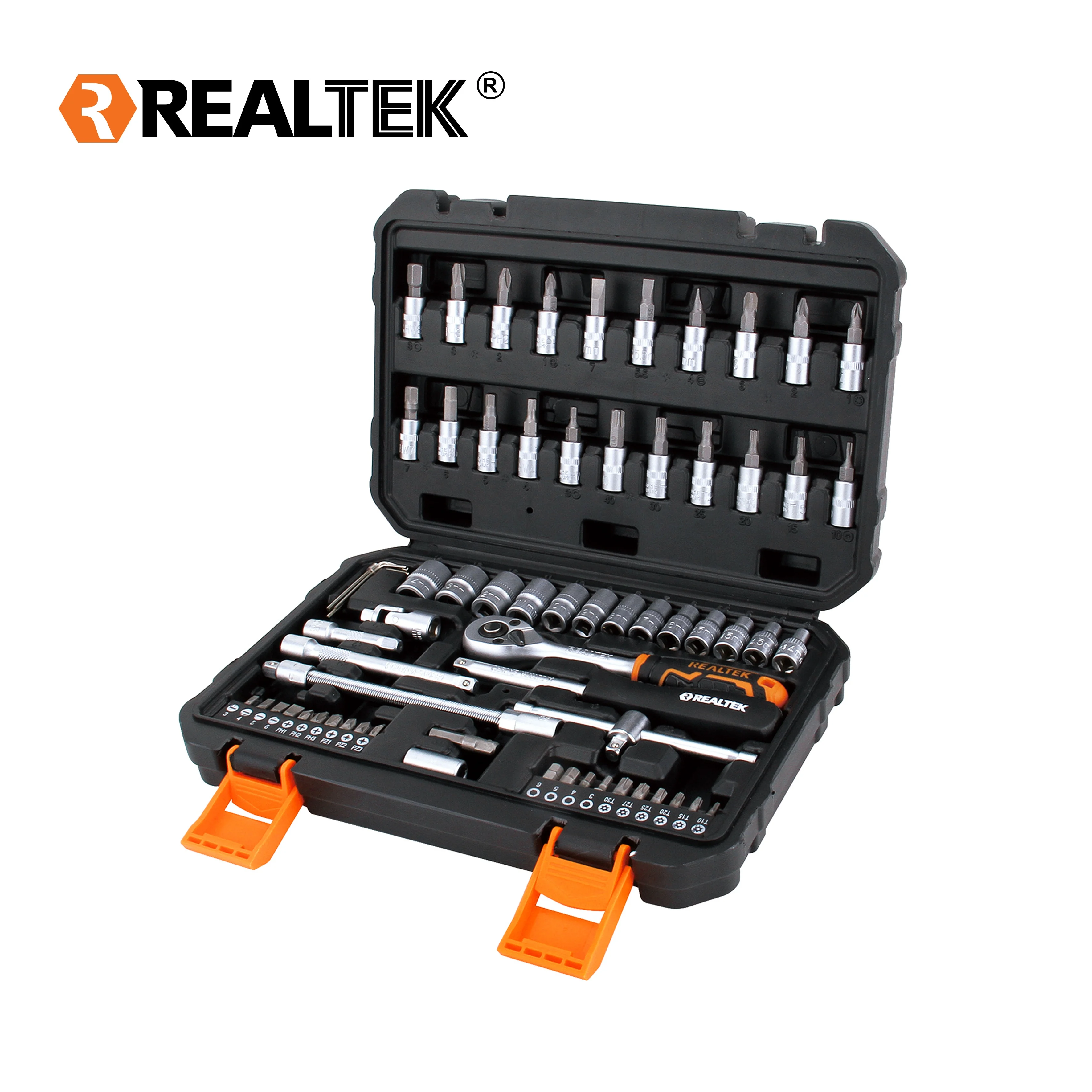 Realtek  66Pcs High Quality Socket and Bit Set Home Tools