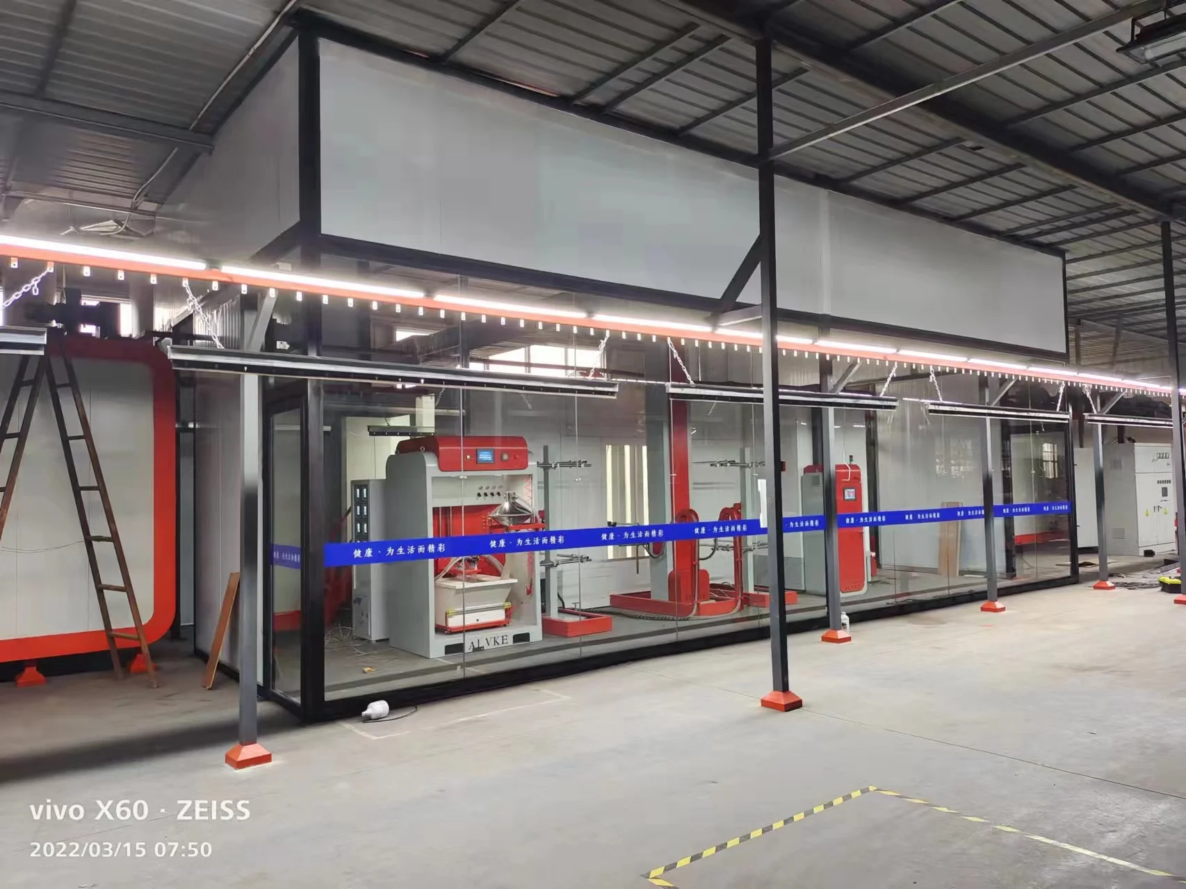 Electrostatic Dusting Line Spraying Equipment Production Line